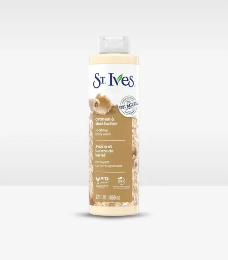 St. Ives Oatmeal & Shea Butter Body Wash 650ml – Soothing and Nourishing Body Wash in Sri Lanka