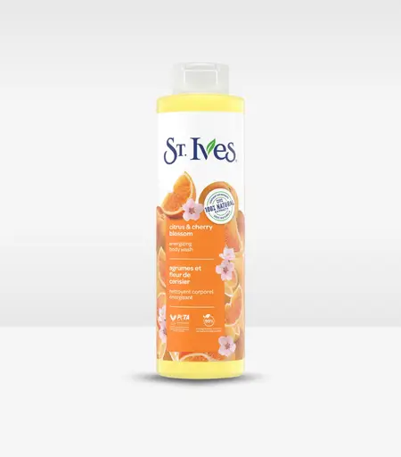 St. Ives Energizing Body Wash with Citrus and Cherry Blossom – Natural & Paraben-Free in Sri Lanka