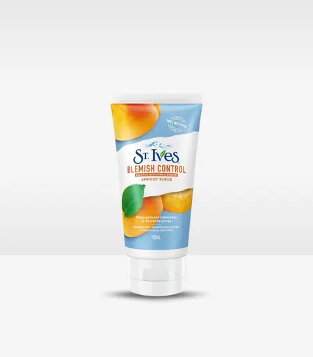 St.Ives Blemish Control Apricot Scrub with Salicylic Acid 150ml - exfoliating facial scrub for clear skin