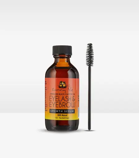 Sunny Isle Jamaican Black Castor Oil Eyelash & Eyebrow Growth Serum 60ml – Natural Lash & Brow Enhancer in Sri Lanka