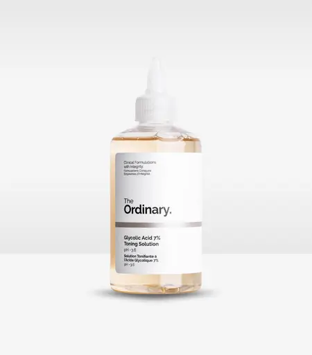 The Ordinary Glycolic Acid 7% Toning Solution 240ml bottle front view