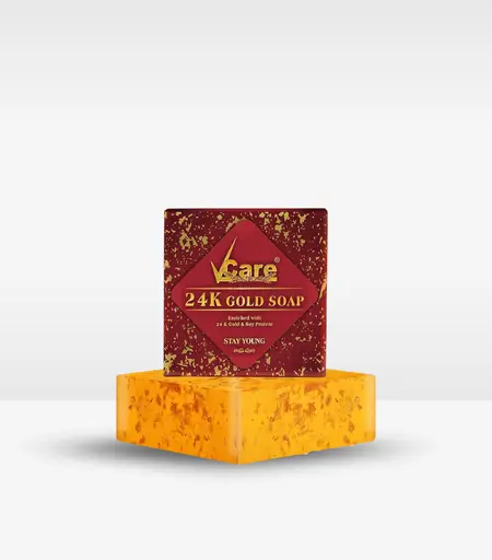 VCare 24K Gold Soap 125g Skin Brightening Soap Original Product Sri Lanka