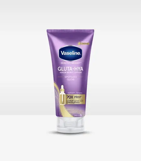 Vaseline Healthy Bright Gluta Hya Serum Burst lotion Spotless Glow 290ml
