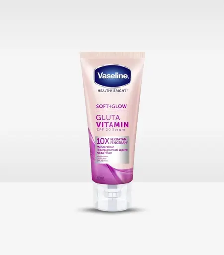 Vaseline Healthy Bright Soft Glow Gluta Vitamin SPF 20 Serum 180ml Sri Lanka