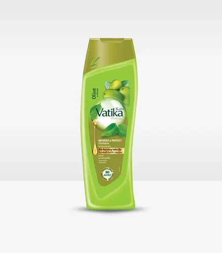 Vatika Natural Olive & Henna Nourish and Protect Normal Hair Shampoo 400ml – Best Herbal Shampoo in Sri Lanka
