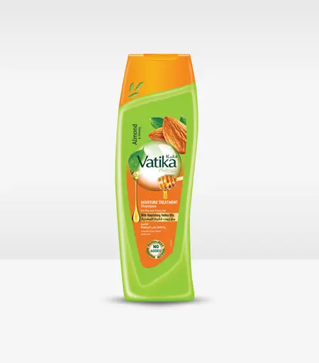 Vatika Naturals Moisture Treatment Shampoo with Almond and Honey 400ml – Watsans.lk