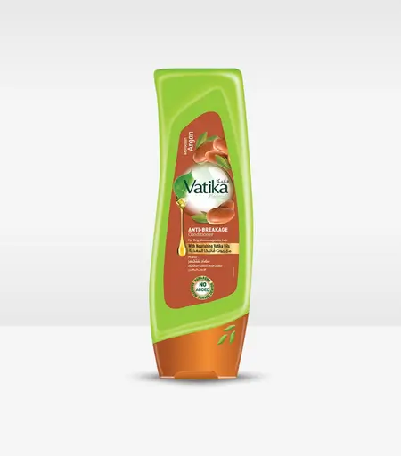 Vatika Moroccan Argan Anti-Breakage Conditioner 400ml for dry and unmanageable hair