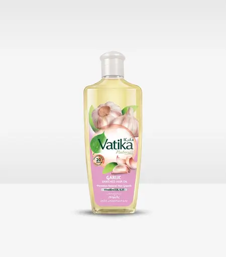 Vatika Naturals Garlic Enriched Hair Oil 200ml Original Product in Sri Lanka