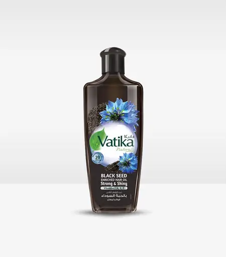 Vatika Naturals Black Seed Enriched Hair Oil 200ml for Strong and Shiny Hair in Sri Lanka