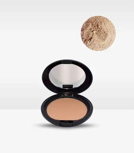 Viana Moisturizing Compact Powder 17 Just Beige – Lightweight Hydrating Compact in Sri Lanka