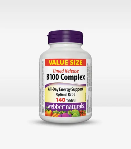 Webber Naturals B100 Complex 140 Tablets 