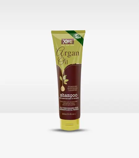 XHC Argan Oil Shampoo 300ml bottle for hair nourishment and repair