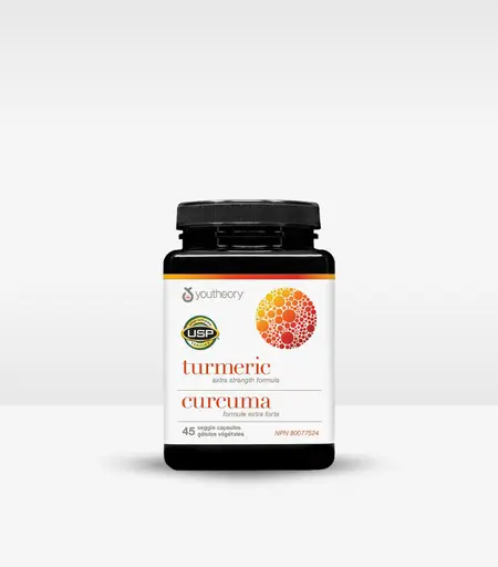 Youtheory Turmeric Extra Strength Formula 45 Capsules