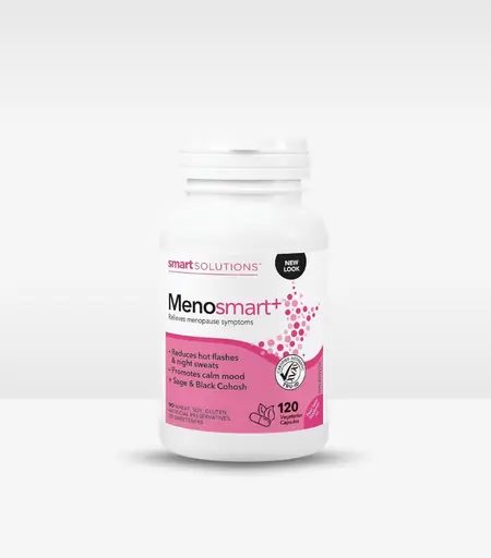 Smart Solutions Natural Menopause Symptom Relief | MenoSmart+ 120 Capsules