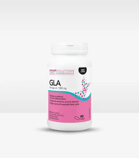 Smart Solutions GLA Borage Oil | Supports Healthy Skin 90 Capsules