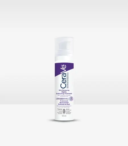 CeraVe Skin Renewing Nightly Exfoliating Treatment 50ml AHA Serum for Smoother Skin Sri Lanka