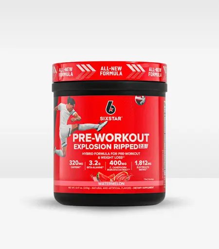 Six Star Pre Workout + Weight Loss Formula Energy Powder 231g