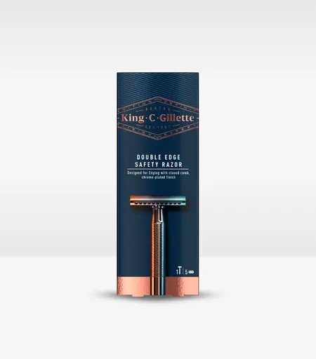 King C. Gillette Double Edge Safety Razor for Men
