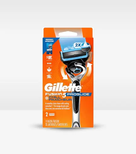 Gillette ProGlide Razor for Men, Handle + 2 Blade Refills