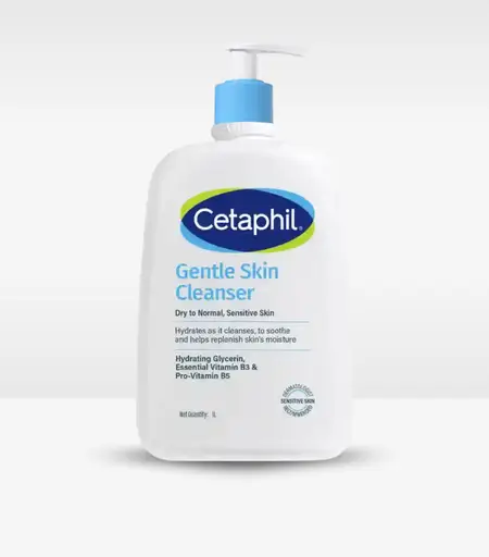 Cetaphil Gentle Skin Cleanser Dry-Normal / Sensitive Skin 1000ml