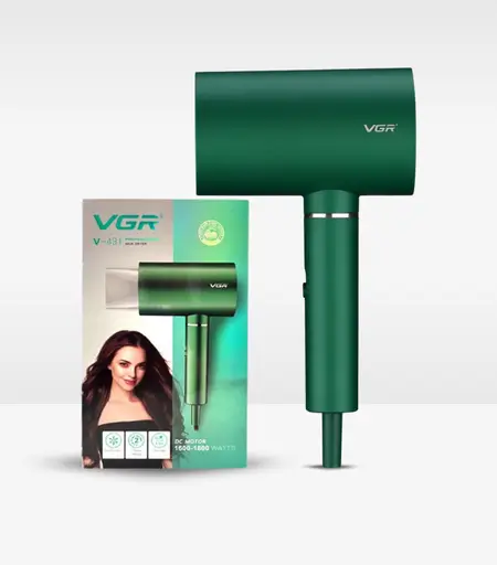 VGR V-431 Professional Hair Dryer 1800 Watts With Cool function