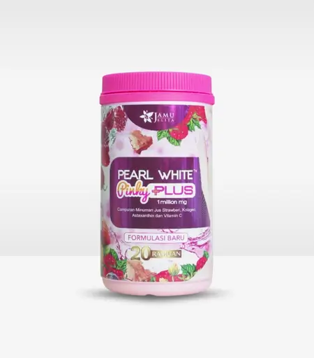 Jamu Jelita Pearl White Pinky Plus Collagen 400g