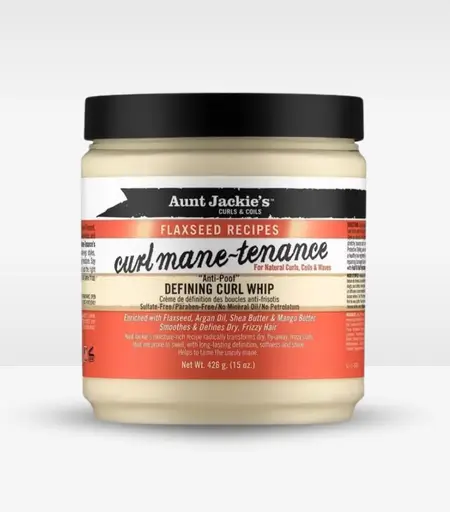 Aunt Jackie's Curl Mane-Tenance Anti-Poof Defining Curl Whip 426g