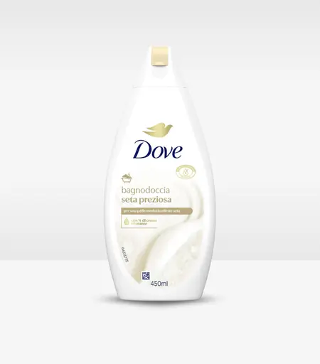 Dove Bagnodoccia Seta Preziosa Body Wash 450ml Original Dove Body Wash in Sri Lanka