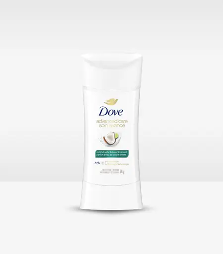Dove Coconut Water & Sweet Lime Antiperspirant Stick 74ml