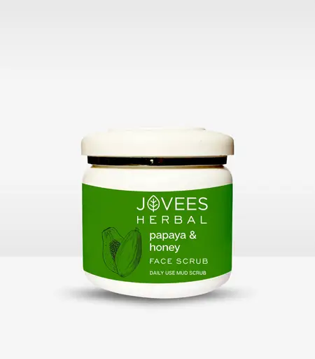Jovees Papaya & Honey Face Scrub for Normal to Dry Skin 400g