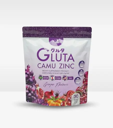 Manee Gluta Camu Zinc Grape Flavour 30 Sachets