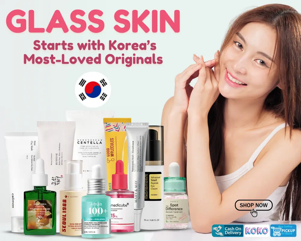 Glass skin Korean skincare original products in Sri Lanka at best price from Watsans.lk
