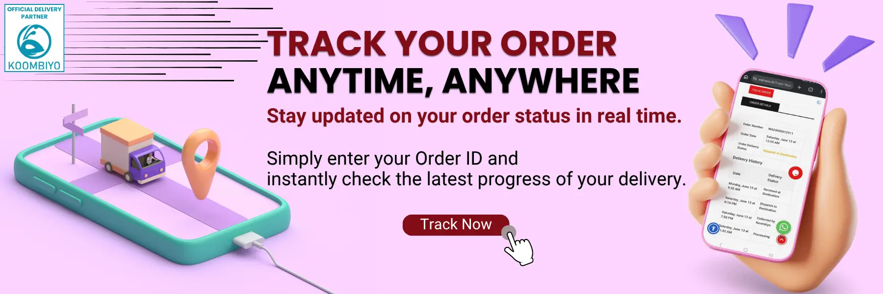 Track Your Order Online at Watsans.lk in Sri Lanka – Real-Time Delivery Tracking with Koombiyo Courier