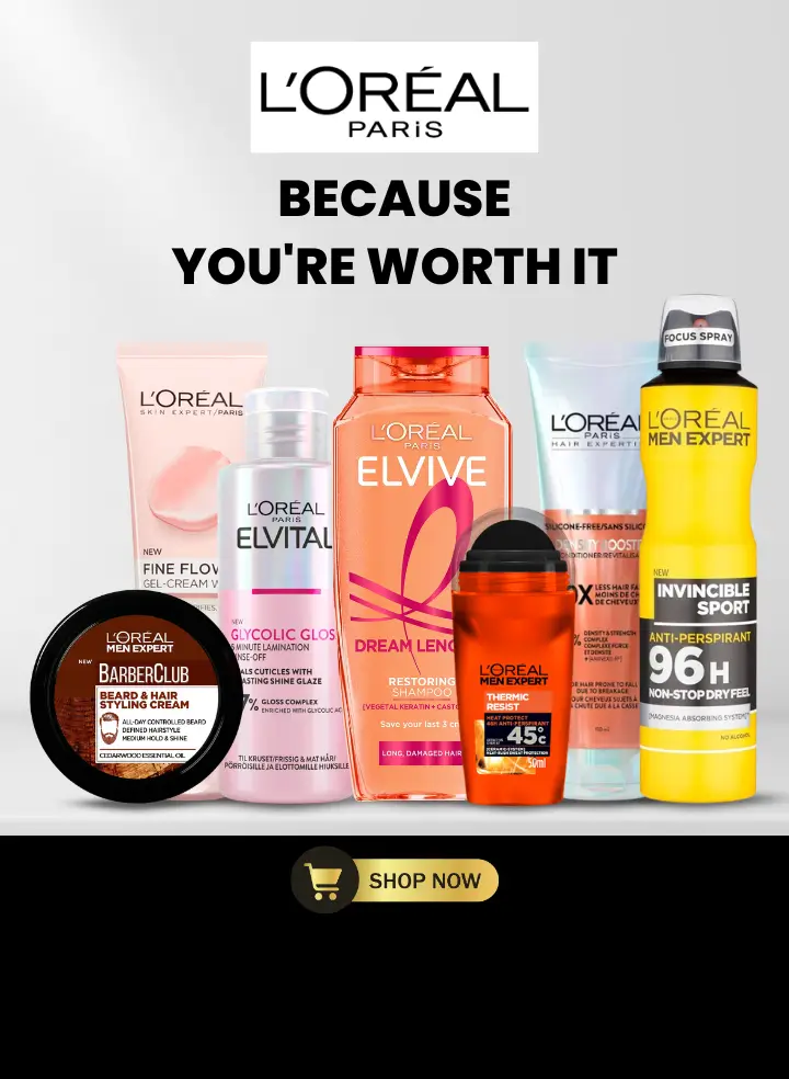 Original L’Oréal skin and hair care products in Sri Lanka available at Watsans.lk
