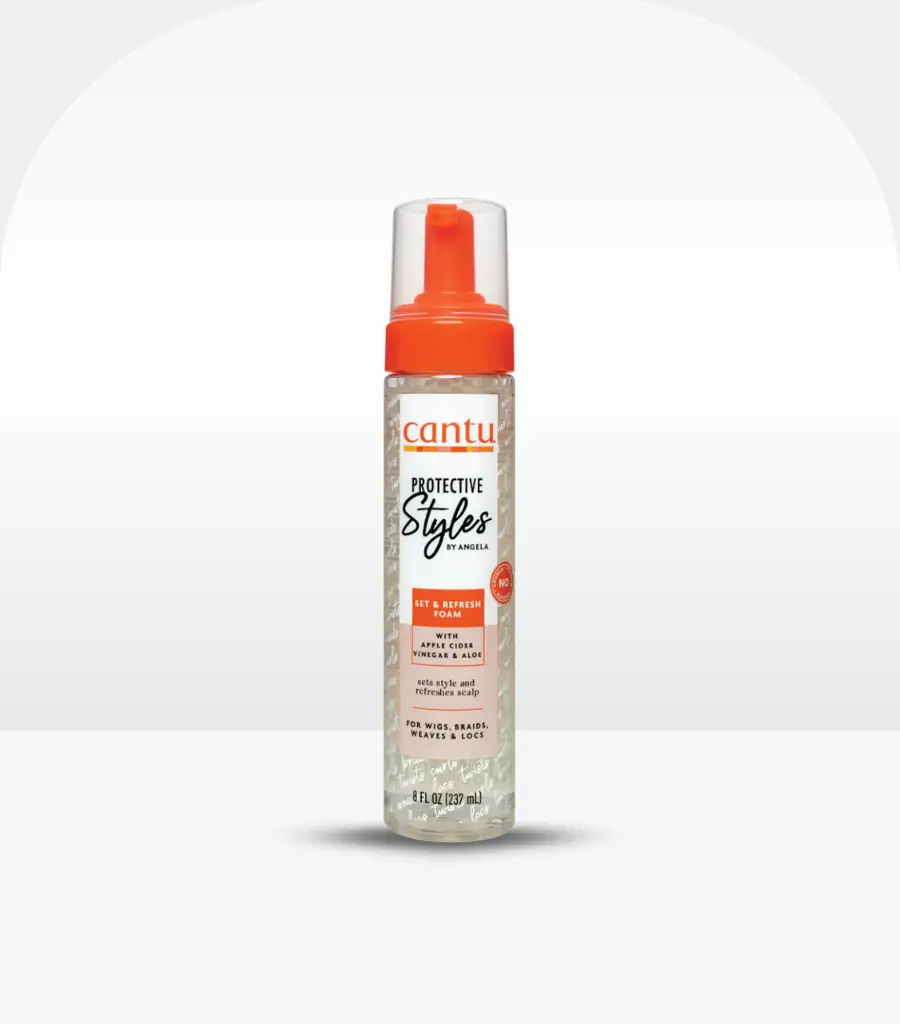 Cantu Protective Styles Set and Refresh Foam 237ml for Braids Wigs and Locs Sri Lanka