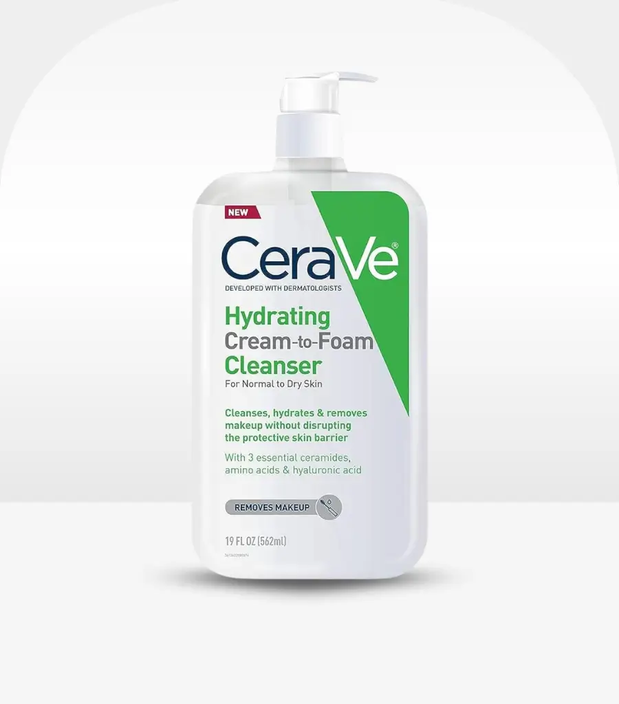 Cerave Hydrating Cream To Foam Cleanser 562ml