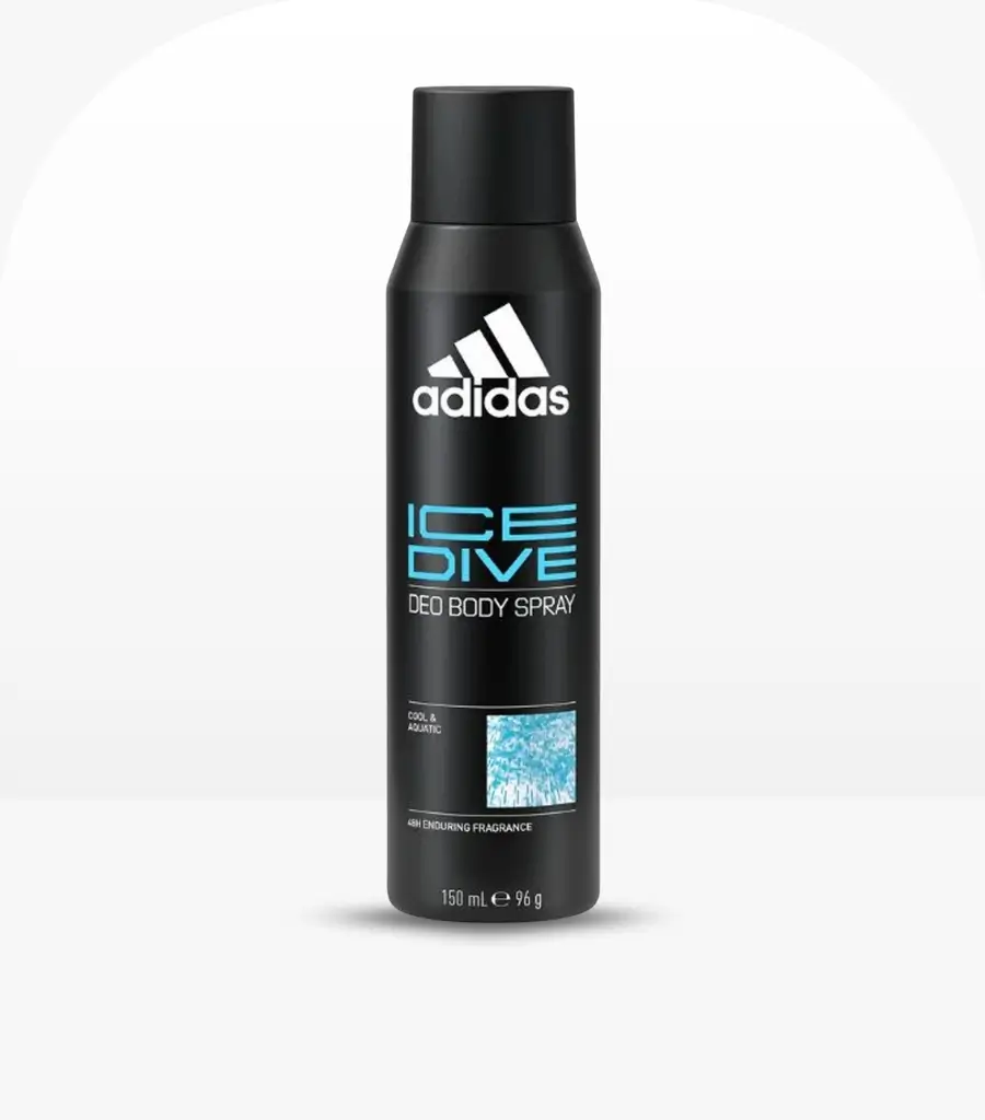 Adidas Ice Dive Deodorant Body Spray 150ml – Long-Lasting Freshness in Sri Lanka