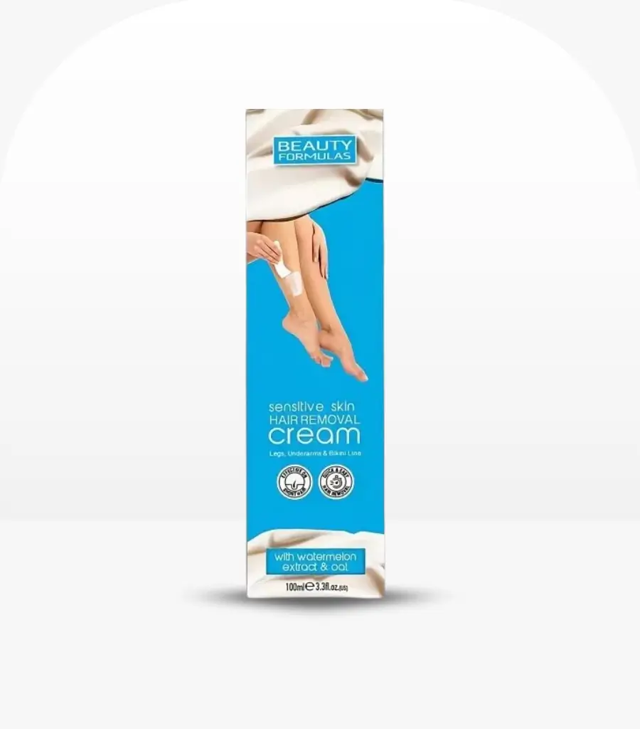 Beauty Formulas Sensitive Skin Hair Removal Cream 100ml – Gentle Painless Hair Removal in Sri Lanka