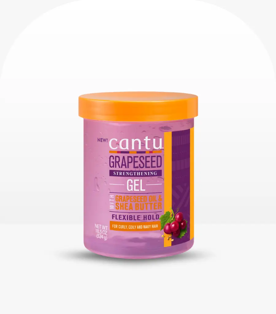 Cantu Grapeseed Styling Gel 524g for Curly Hair Original Product Sri Lanka
