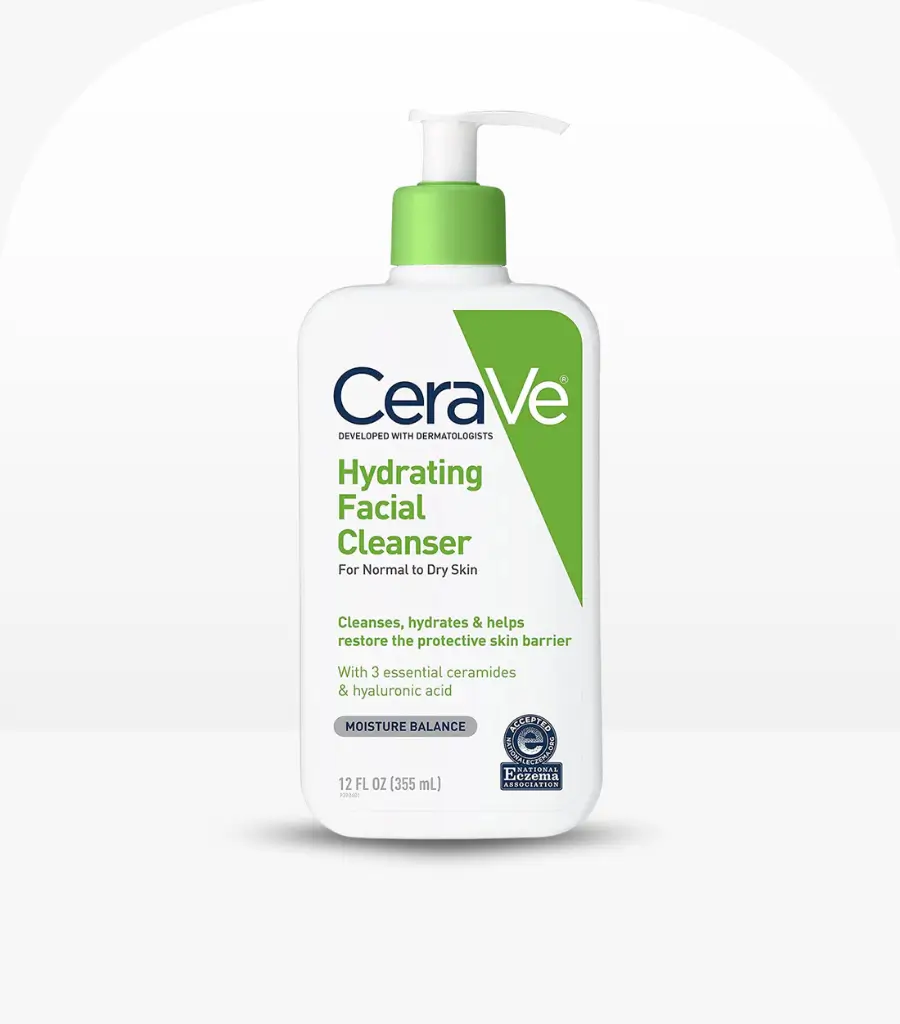 CeraVe Hydrating Facial Cleanser 355ml – Gentle Face Wash with Ceramides and Hyaluronic Acid in Sri Lanka