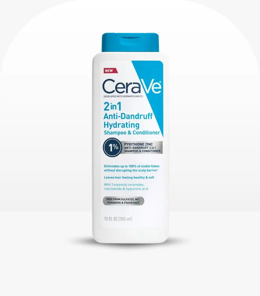 CeraVe 2-in-1 Anti-Dandruff Hydrating Shampoo Conditioner 355ml Sri Lanka