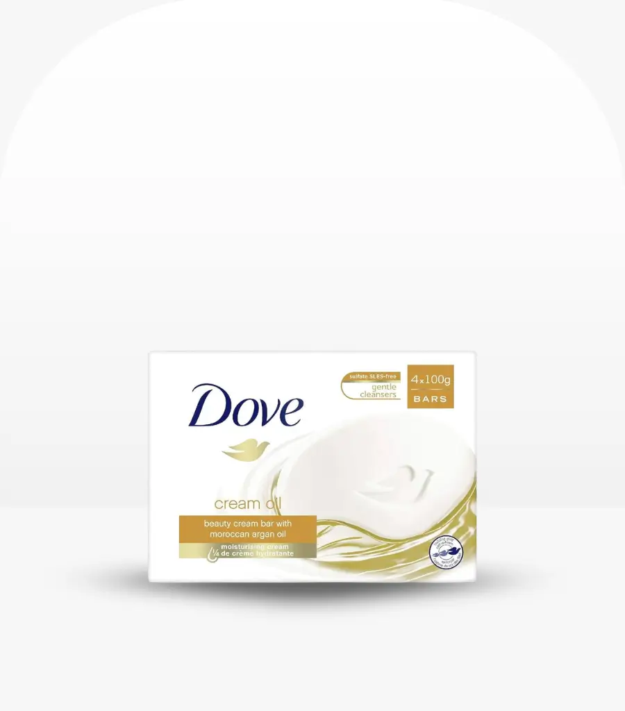 Dove Nourishing Beauty Cream Soap Bar with Moroccan Argan Oil 90g – Original Dove Soap in Sri Lanka