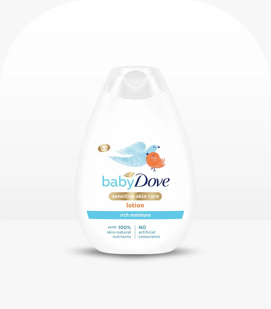 Dove Baby Rich Sensitive Care Moisture Lotion 400ml – Hypoallergenic Baby Moisturizer in Sri Lanka