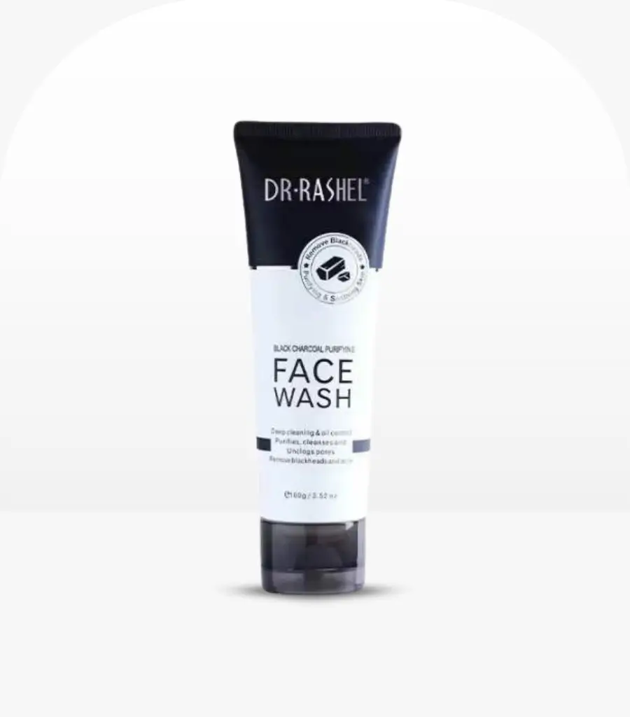 Dr Rashel Black Charcoal Purifying Face Wash 100g