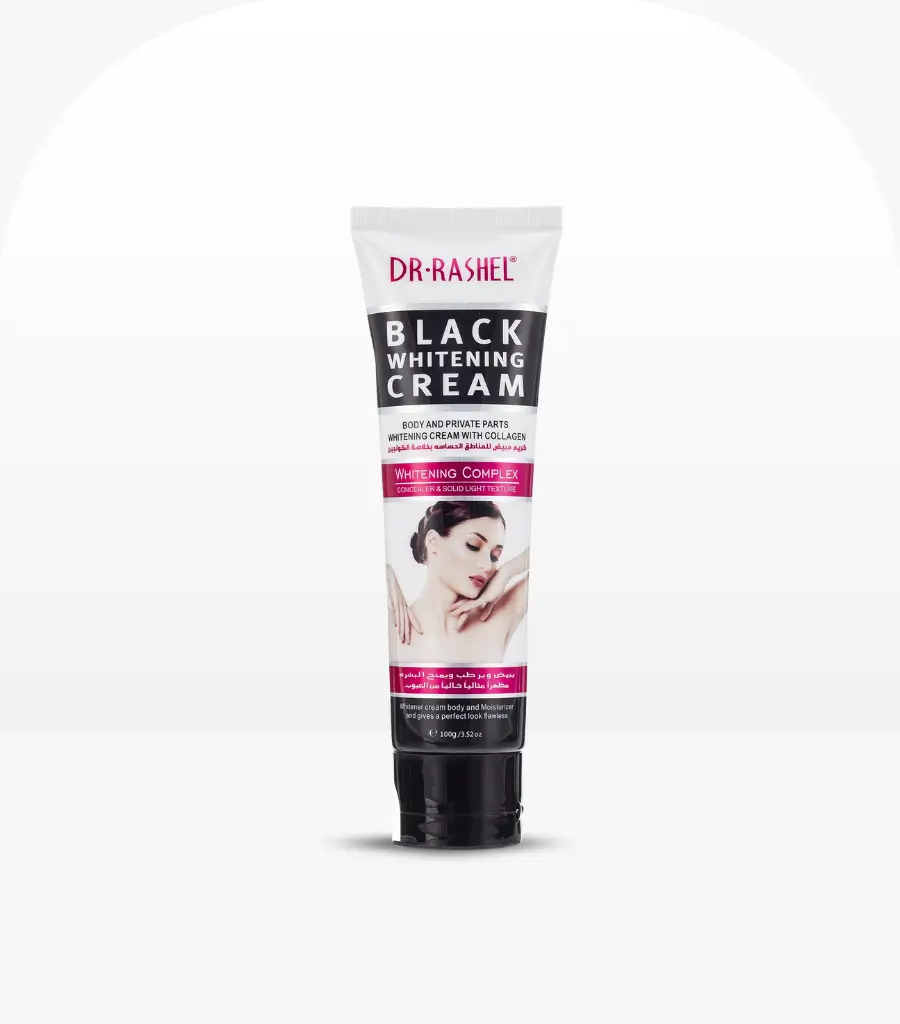 Dr.Rashel Black Whitening Cream with Collagen 100ml – For Body and Private Areas