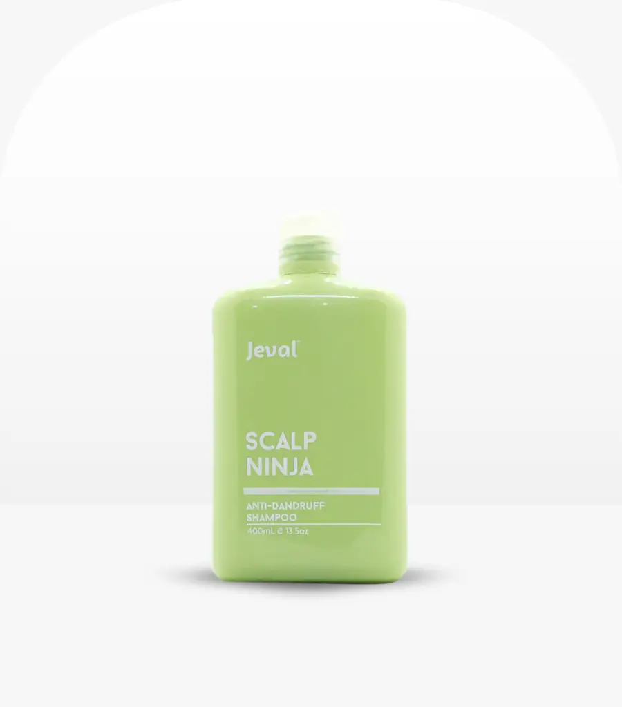 Jeval Scalp Ninja Anti-Dandruff Shampoo 400ml – Tea Tree & Lemon Formula in Sri Lanka