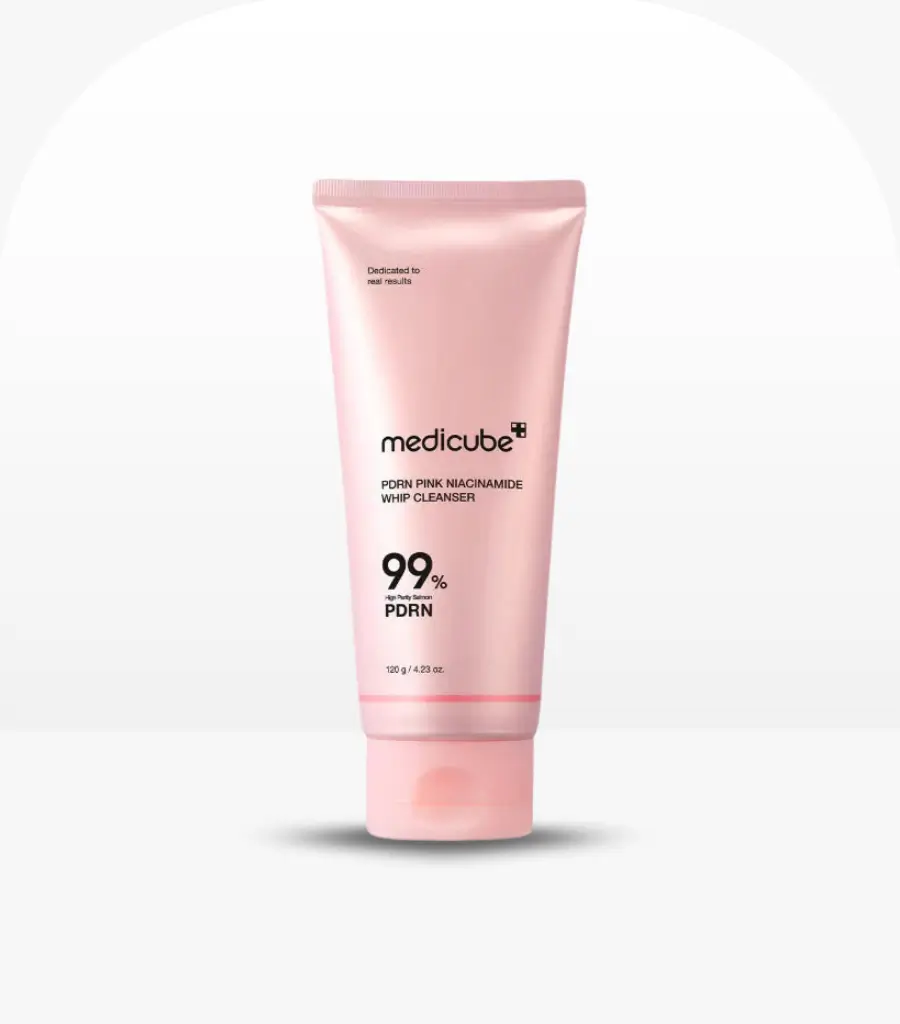 Medicube PDRN Pink Niacinamide Cleanser 120g – Brightening Face Cleanser in Sri Lanka