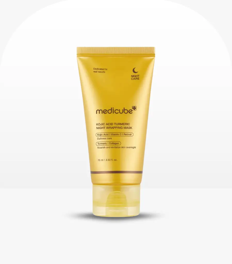 Medicube Kojic Acid Turmeric Night Wrapping Mask 75ml – Brightening & Anti-Aging Overnight Mask in Sri Lanka
