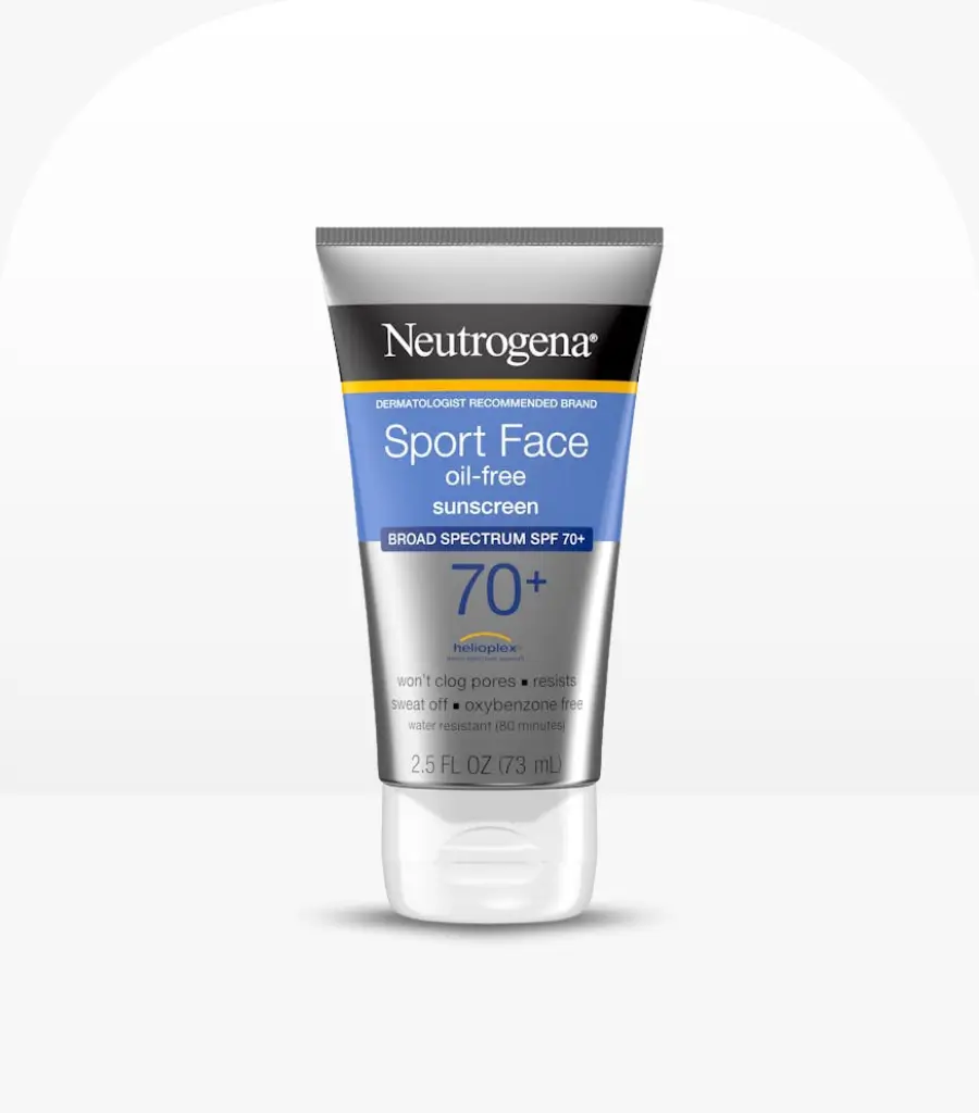 Neutrogena Sport Face Oil-Free Sunscreen SPF70+ Lotion 73ml – Best Sunscreen in Sri Lanka