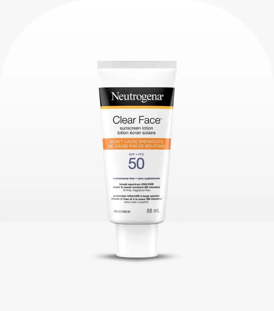 Neutrogena Clear Face SPF 50  Sunscreen Lotion 88ml